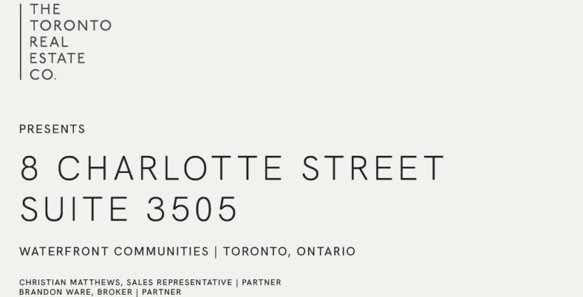 8 Charlotte Street #3505